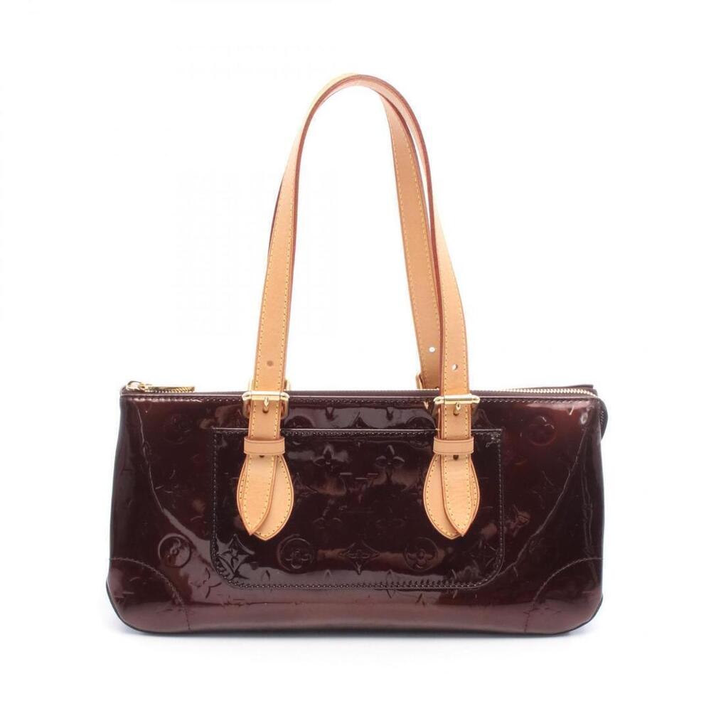 Louis Vuitton Monogram Vernis Amarante Purple Handbag